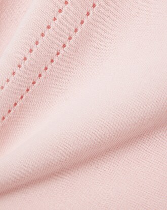 Naadloze Gebreide Sweater met V-hals