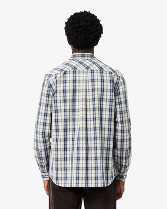 Regular Fit Popeline Plaid Hemd