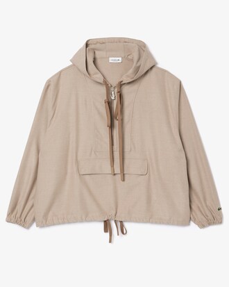 Oversized Flanellen Pullover Jack