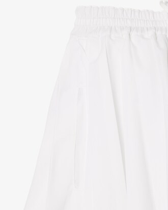 Runway Korte Geplooide Popeline Short