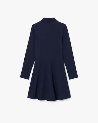 Langmouwig Stretch Piqué Polojurk