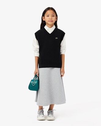 Katoenen en Wollen Interlock Sweatervest