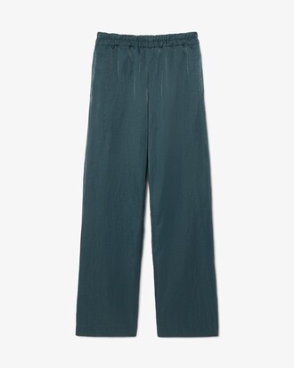 Runway Glanzende Joggingbroek met Wijde Pasvorm