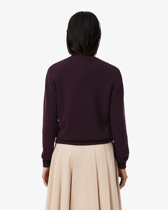 Relaxed Fit Katoenen Crewneck Sweater