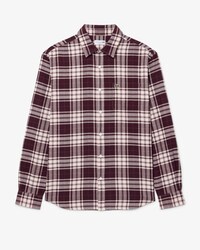 Regular Fit Plaid Flannel Shirt