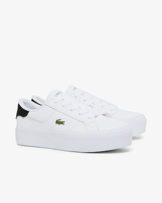 Ziane Platform Leren Damessneakers
