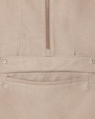Oversized Flanellen Pullover Jack