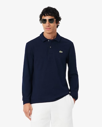Classic Fit Langmouwig L.12.12 Polohemd