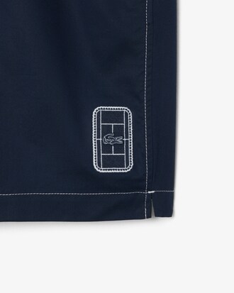 Relaxed Fit Katoenen Keperstof Short