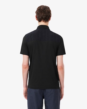 Ultra Dry Sportpolohemd uit Twee Stoffen