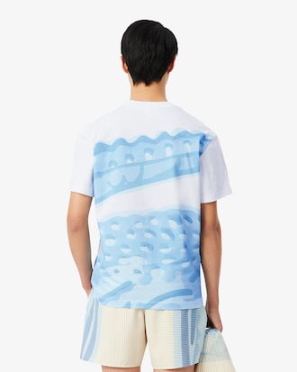 Katoenen T-shirt met Afdruk