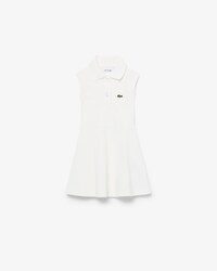 Mouwloze Stretch Piqu&eacute; Jurk
