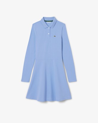 Langmouwig Stretch Piqu&eacute; Polojurk