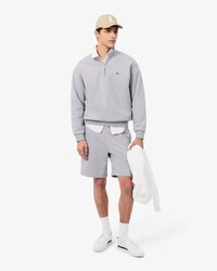 Fleece Sweatshirt met Ritshals