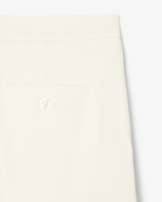 Oversized Flanellen Plooibroek