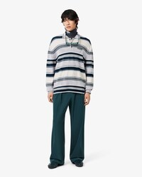 Runway Gedistingeerde Stretch Broek met Rechte Pasvorm