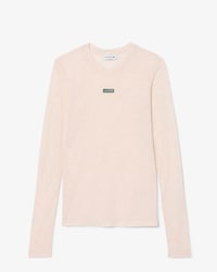 Langmouwig T-shirt met Merklabel