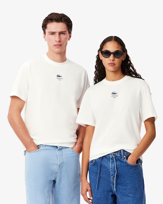 Katoenen T-shirt met Kenmerkende Print