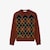 Bruin / Navy Blauw / Wit / Geel