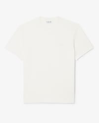 Mini-Piqu&eacute; T-shirt met Gerribbelde Hals