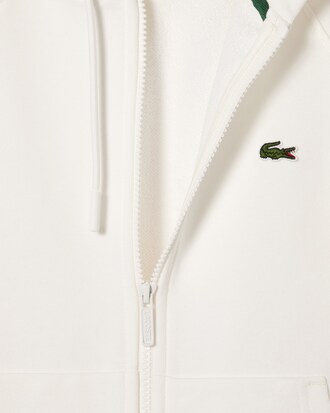 Fleece Hoodie met Rits