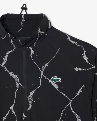 Reflecterend Tennisjack met Krokodilprint