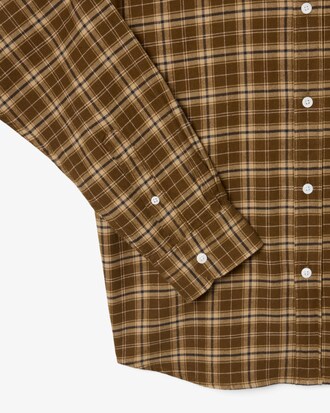 Regular Fit Plaid Flanellen Hemd
