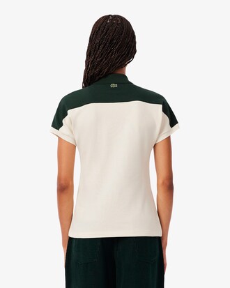 Frans Vervaardigd Slim Fit Gestreepte Polo