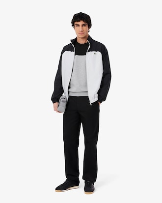 Colourblock Katoenen Fleece Sweatshirt