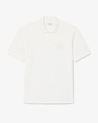Classic Fit Piqu&eacute; Polohemd met Geborduurd Schild