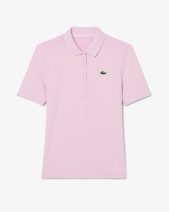 Slim Fit Stretch Golfpolohemd met UV-bescherming