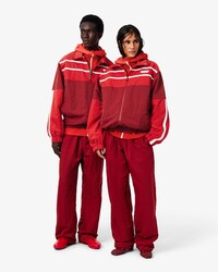 Runway Glanzende Joggingbroek met Wijde Pasvorm