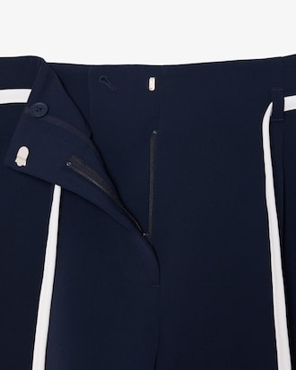 Oversized Geplooide Bermudabroek