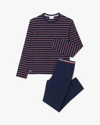 Gestreepte Katoenen Pyjama