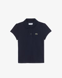 Piqu&eacute; Polo met Geschulpte Kraag