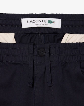 Regular Fit Katoenen Gabardine Chinobroek