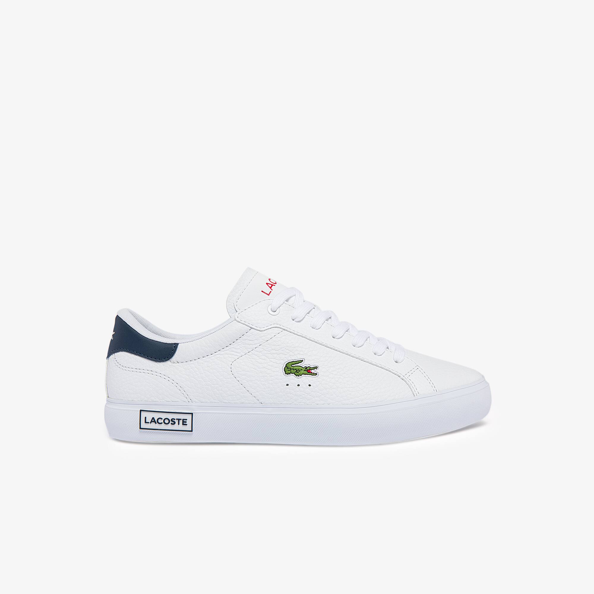 Powercourt-sneakers heren van leer | LACOSTE