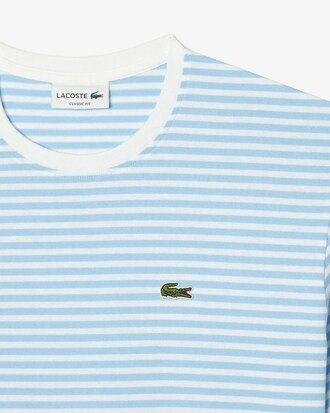 Gestreept Zwaar Katoenen T-shirt