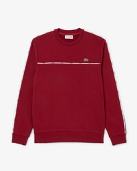 Fleece Sweatshirt met Logoversiering
