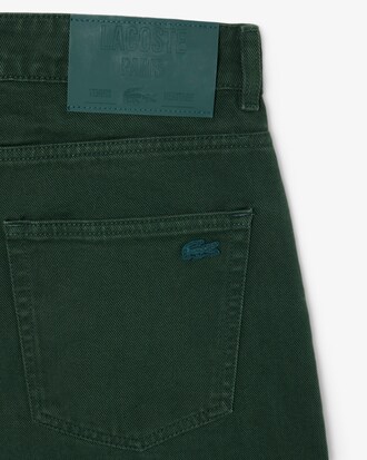 Denim Jeans met 5 Zakken en Rechte Snit