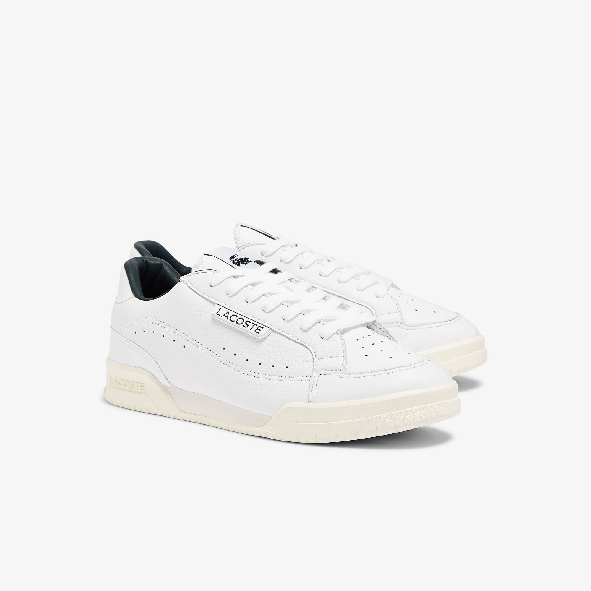 Twin Serve Luxe-sneakers heren van leer | LACOSTE