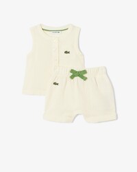 Mouwloos Katoenen Babyset