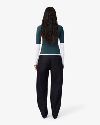 Runway Oversized Indigo Denim Jeans