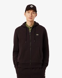 Fleece Hoodie met Rits