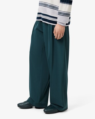 Runway Gedistingeerde Stretch Broek met Rechte Pasvorm