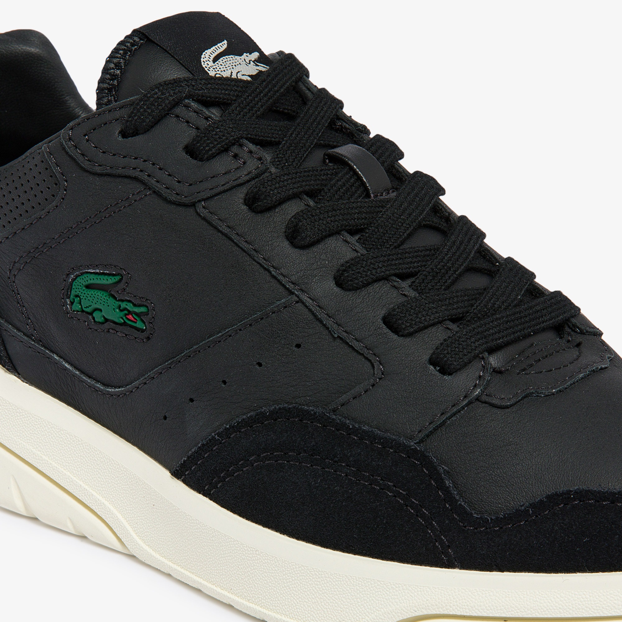 women's game advance luxe leather perforated sneakers