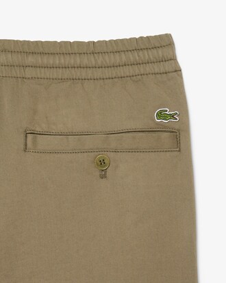 Regular Fit Katoenen Gabardine Chinobroek