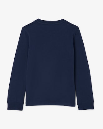 Langmouwig Katoenen T-shirt