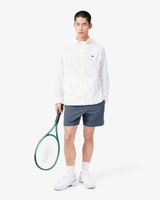 Reflecterend Tennisjack met Krokodilprint