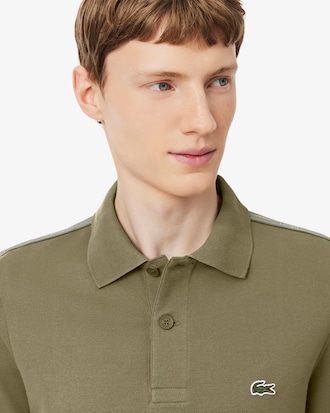 Regular Fit Polohemd met Logostreep